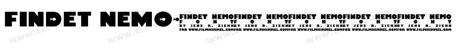 Findet Nemo字体转换